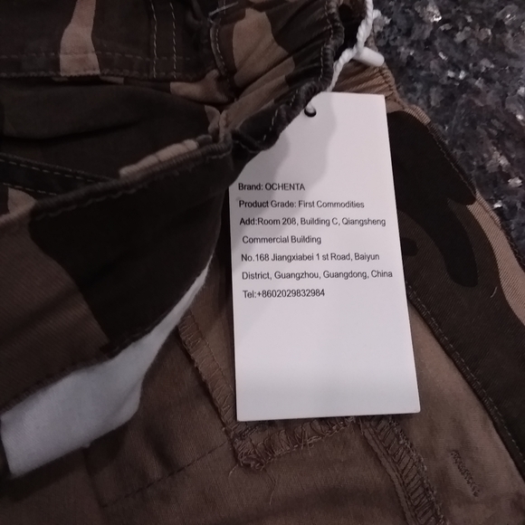Women's Ochenta Camo Pants Size 10 New With Tags - Picture 16 of 16